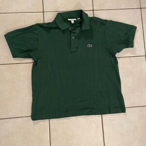 Lacoste Men’s Classic Fit Polo- Green- Medium. Only Worn Once!